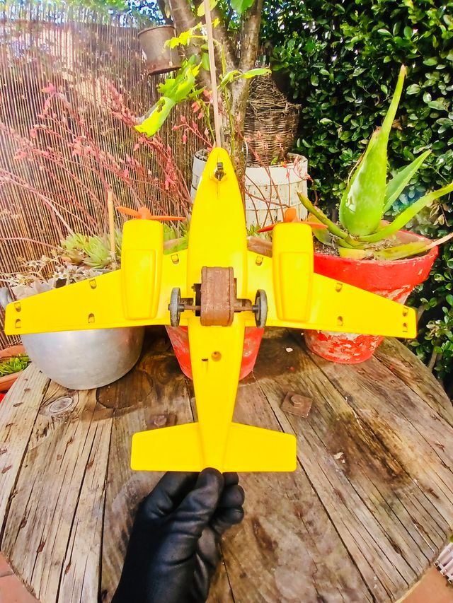 AVION DE JUGUETE JOUSTRA AÑOS 1970S
