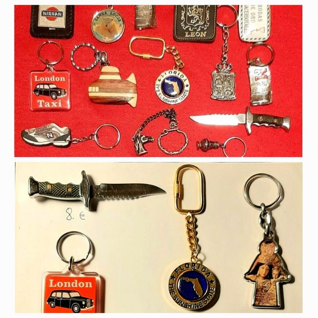 COLECCIONISMO LLAVEROS