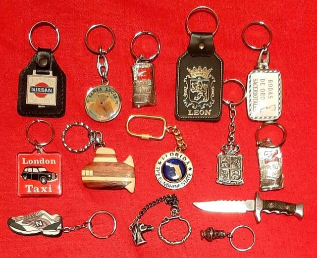 COLECCIONISMO LLAVEROS