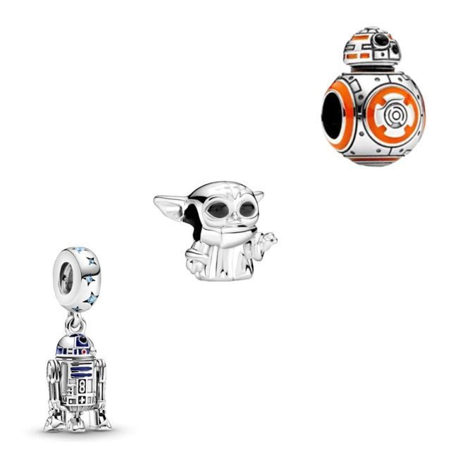 LOTE DE CHARMS STAR WARS.