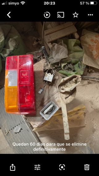  Elevalunas trasero Renault 18