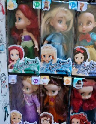 LOTE 6 PRINCESAS NUEVAS