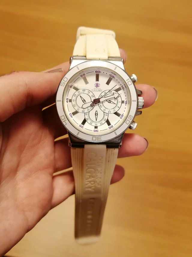 ⌚ Reloj Calgary blanco