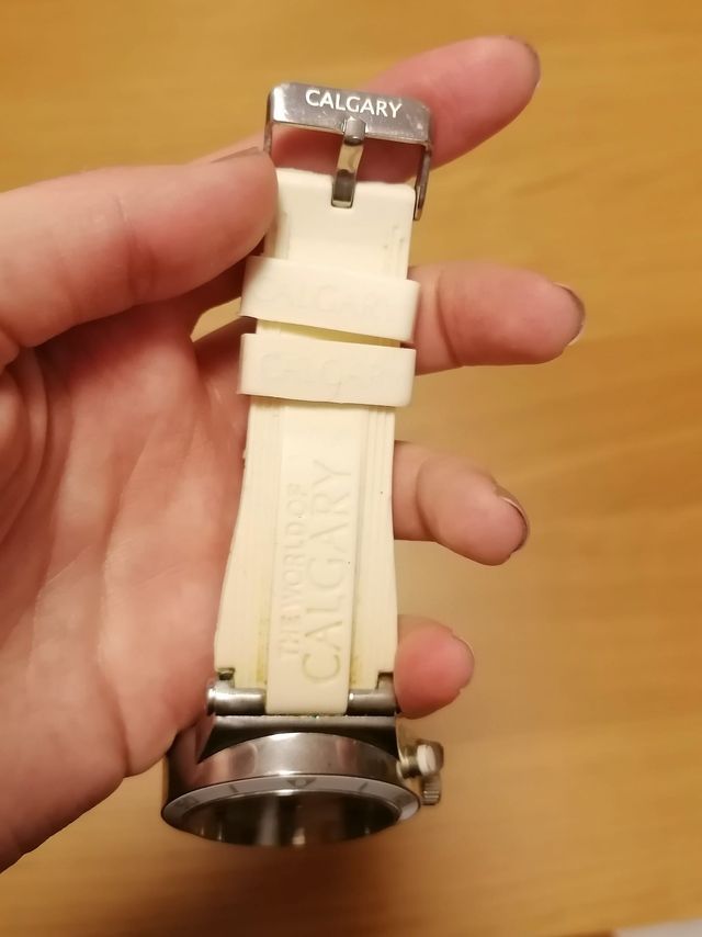 ⌚ Reloj Calgary blanco