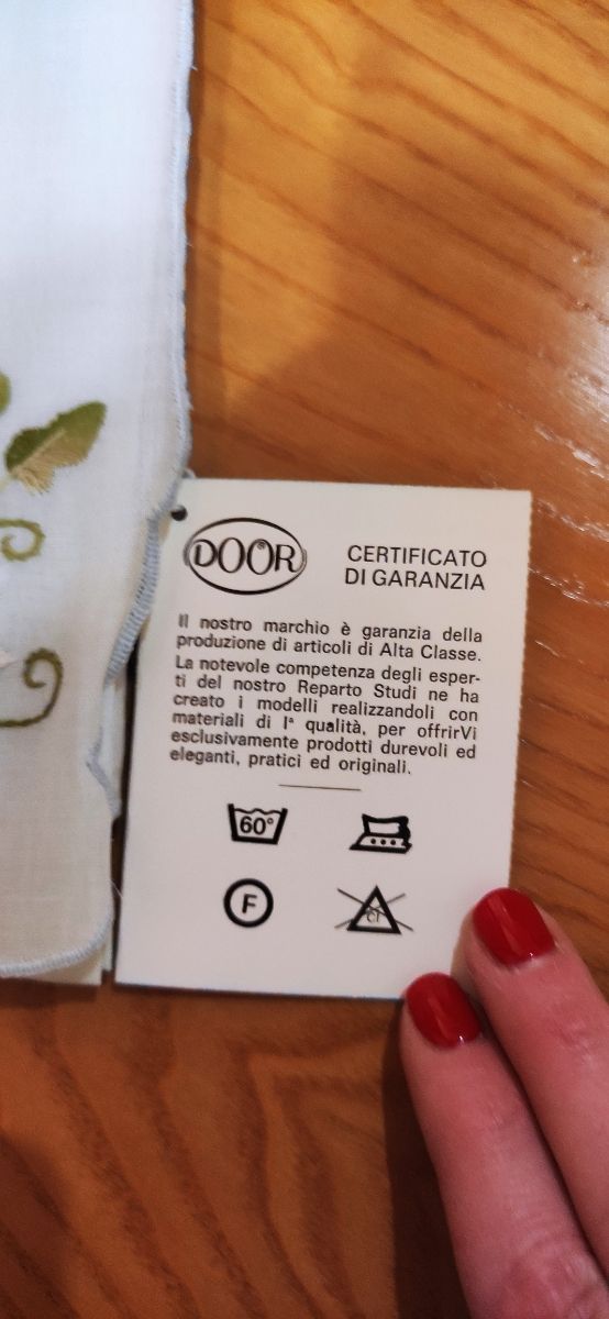 tovaglia verde acqua x 12 con tovaglioli