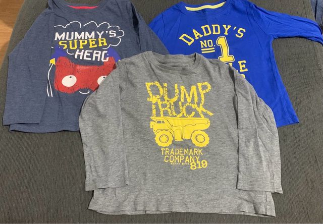 Camiseta manga larga niño