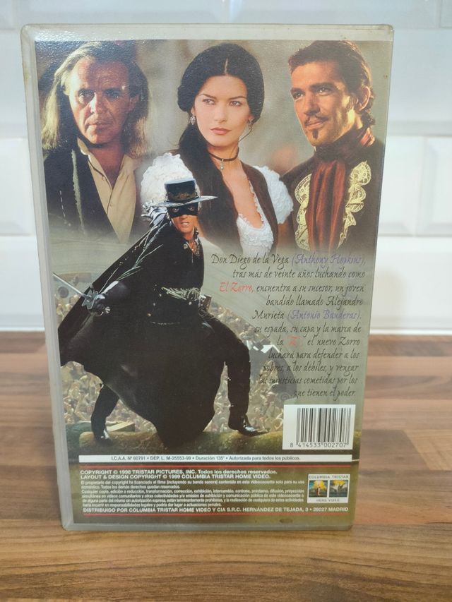 VHS La maschera da volpe