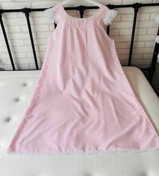 Camisón con puntillas y encaje Enery - Talla 42