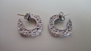 PENDIENTES DE ACERO QUIRÚRGICO - AROS - NUEVOS