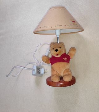 Lampara de noche de mesa infantil.