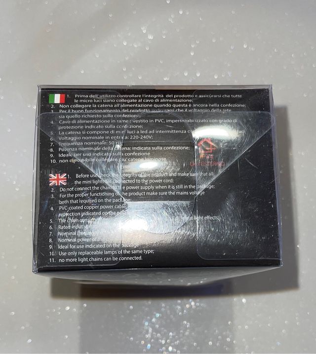 200 miniluci tenda decorazioni 