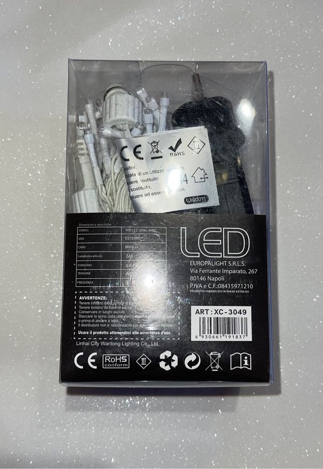 200 miniluci tenda decorazioni 