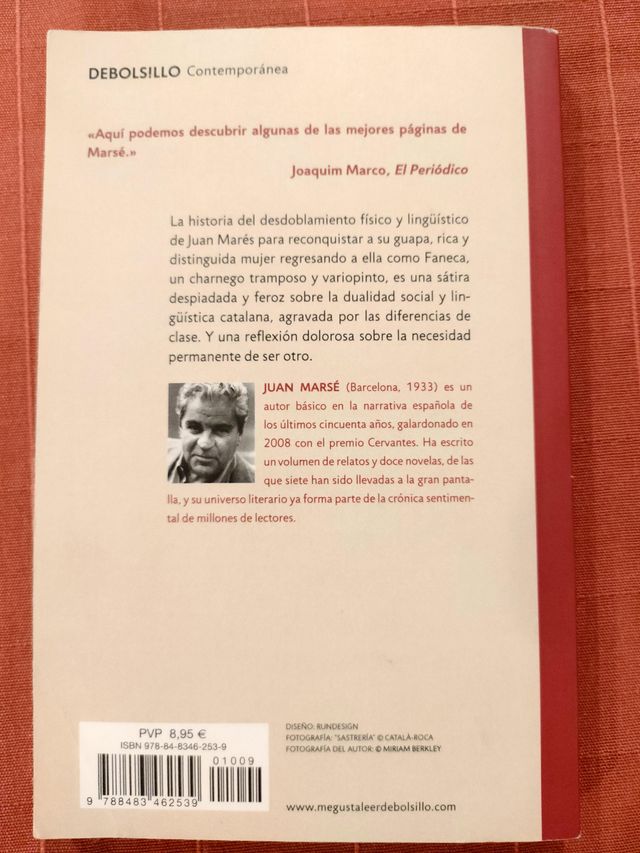 Libro "El amante bilingüe"