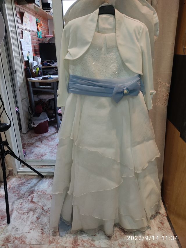 Vestido de comunión talla grande