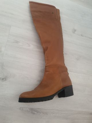 Botas altas piel 