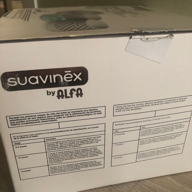 Esterilizador electrico Suavinex de biberones