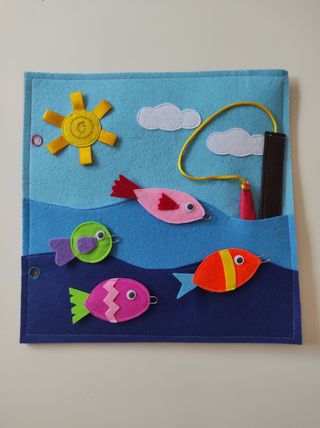 Libro de fieltro personalizado desde 40€