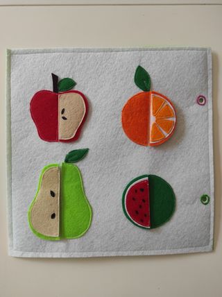 Libro de fieltro personalizado desde 40€
