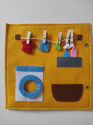 Libro de fieltro personalizado desde 40€