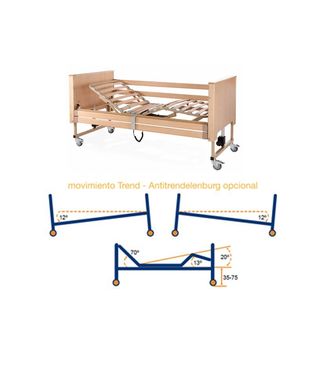 NUEVA Cama articulada eléctrica elevable TEIDE