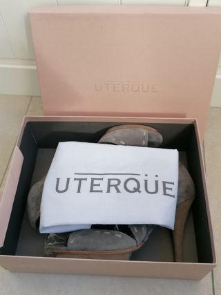 Zapatos tacón Uterqüe