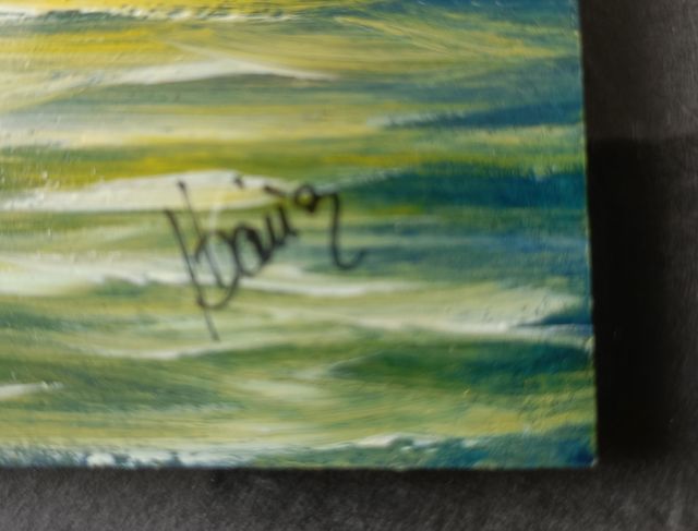 CUADROS (2) MARINAS EN TABLILLAS AUTOR IBÁÑEZ