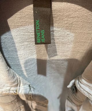 Chaqueta vaquera color gris