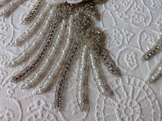Aplicaciones de pedrería vestido Novia/Fiesta