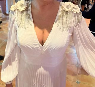 Aplicaciones de pedrería vestido Novia/Fiesta