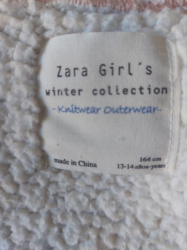 Chaquetón niña Zara Girl's.13-14 años