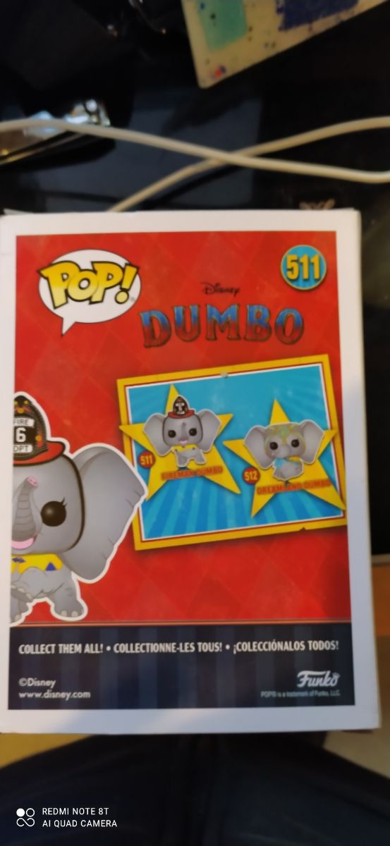 Funko Pop Fireman Dumbo 511