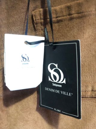 Pantalón pana sin estrenar Denim De Ville
