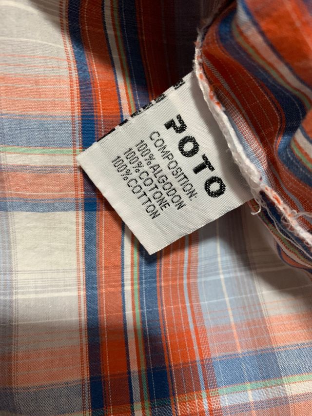 Camisa de rayas Poto, talla XL