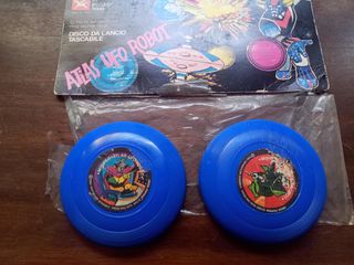 Atlas Ufo Robot dischi lancio Goldrake Toei