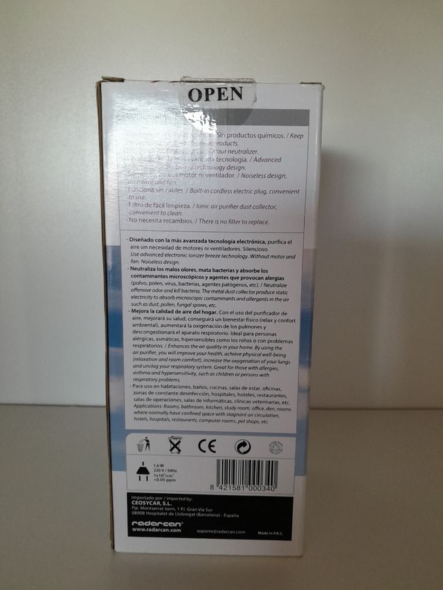 purificador de aire