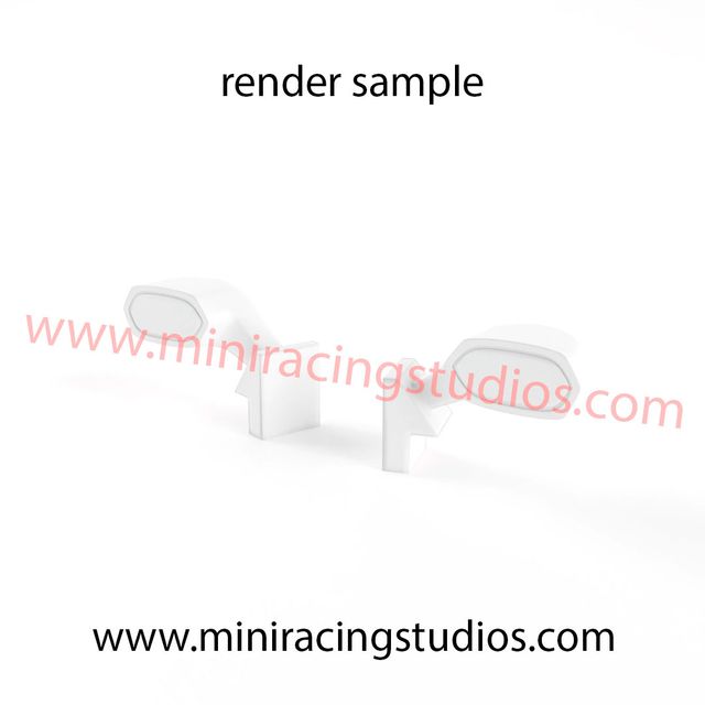 Retrovisores 3D Audi RS5 Scalextric DTM