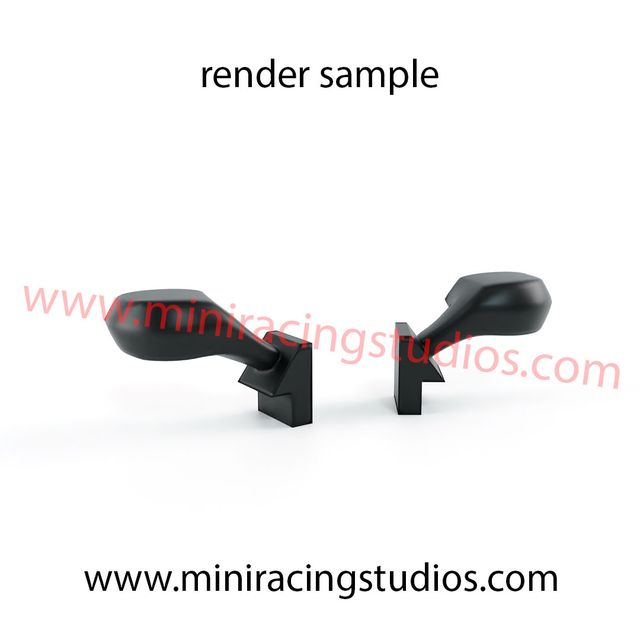 Retrovisores 3D Audi RS5 Scalextric DTM