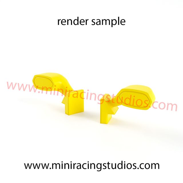 Retrovisores 3D Audi RS5 Scalextric DTM