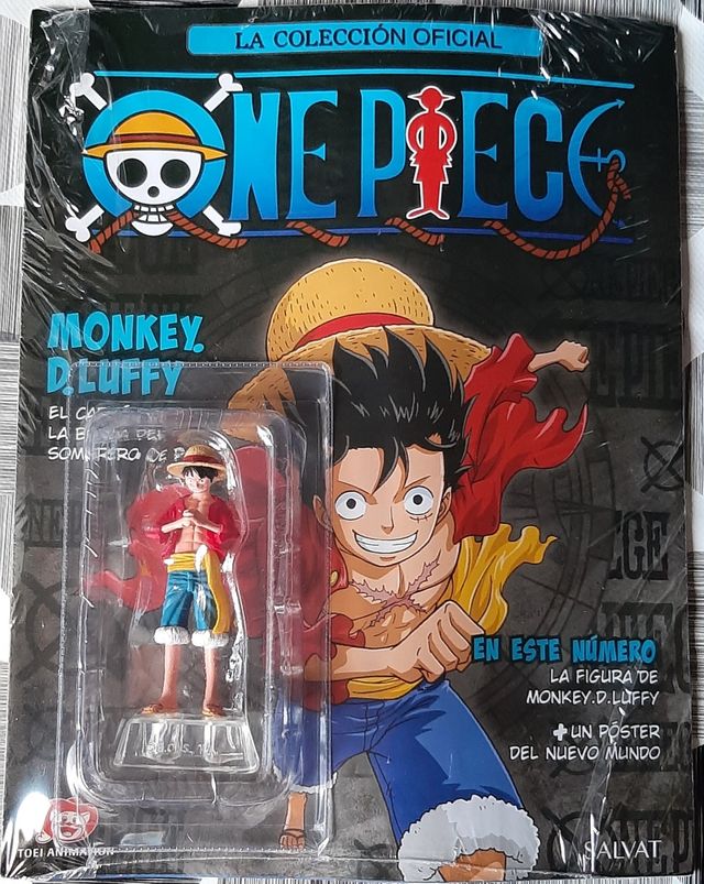 Figura de Monkey D. Luffy (One Piece). De SALVAT.