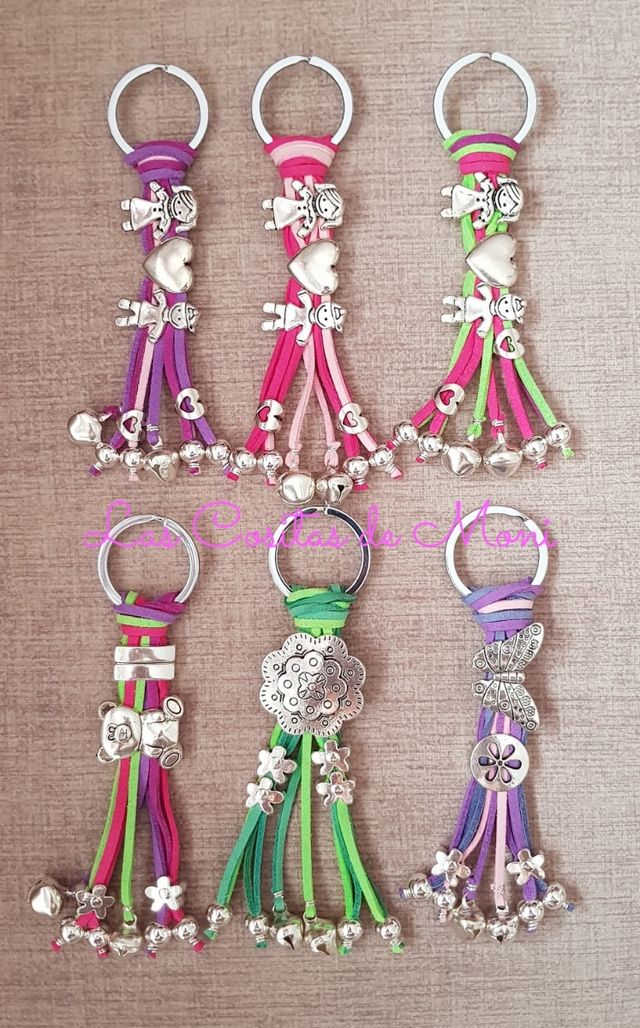 Llaveros varios tipos