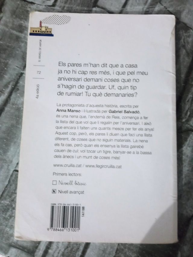 LA LLISTA D'ANIVERSARI