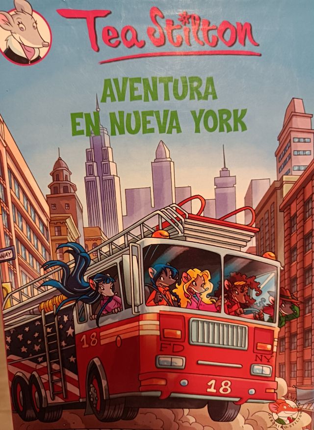 "Aventura en Nueva York" Tea Stilton