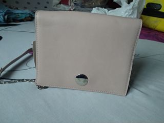 bolso rosita claro, nuevo sin estrenar, etiqueta 