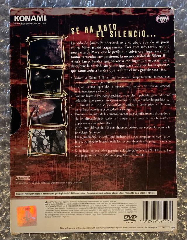 [PS2] SILENT HILL 2 DIGIPACK