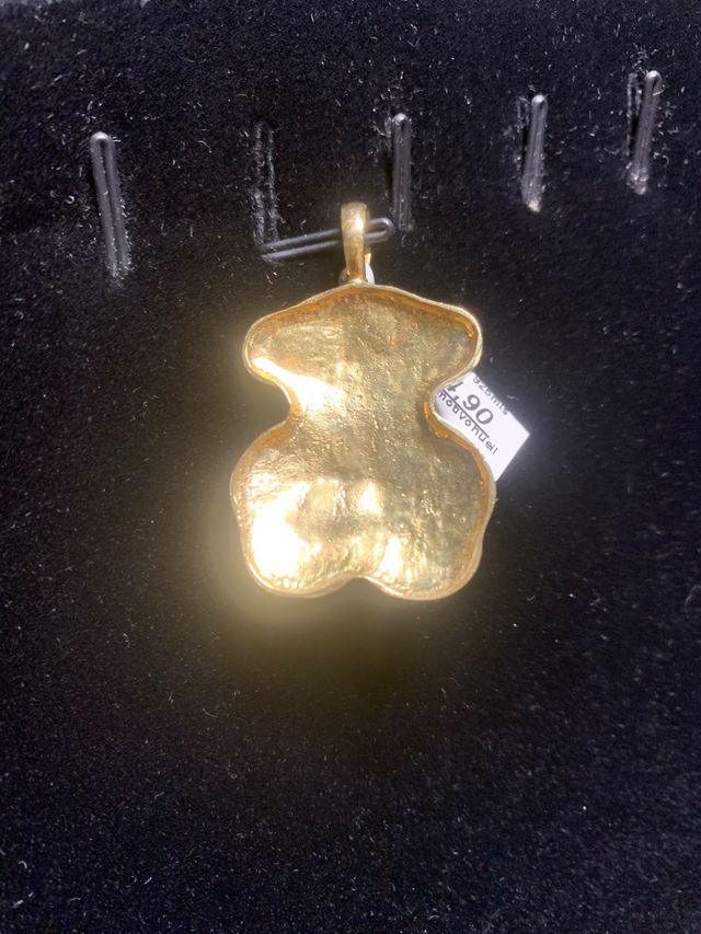 Colgante de plata dorada 925