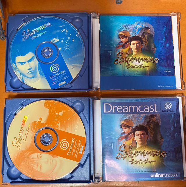 Lote 1 juego Dreamcast shemmue