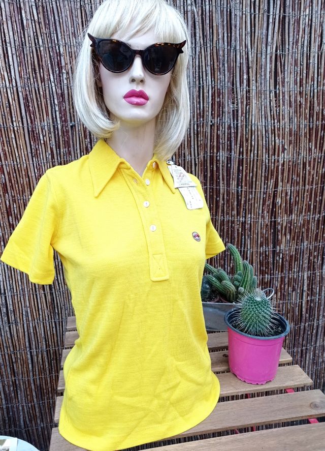 Camisa Polo años 70s Vintage