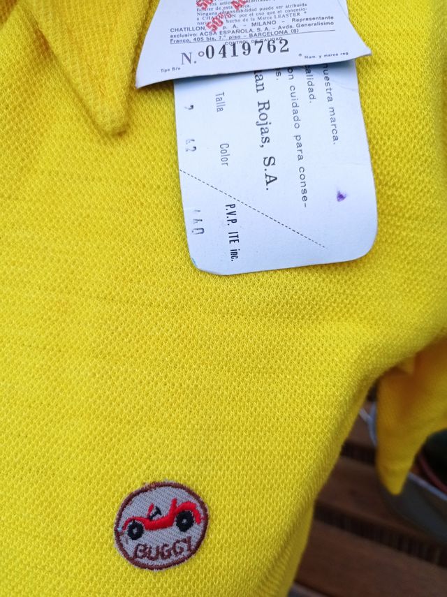 Camisa Polo años 70s Vintage