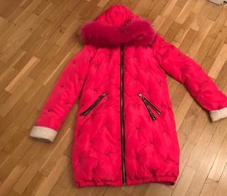 Chaqueta-anorak rosa fucsia 