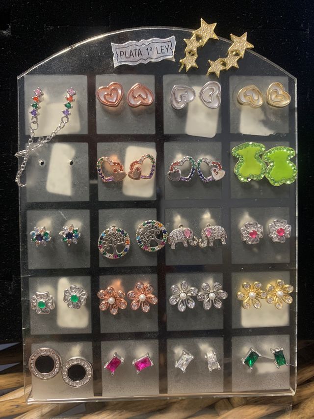 Pendientes de plata 925